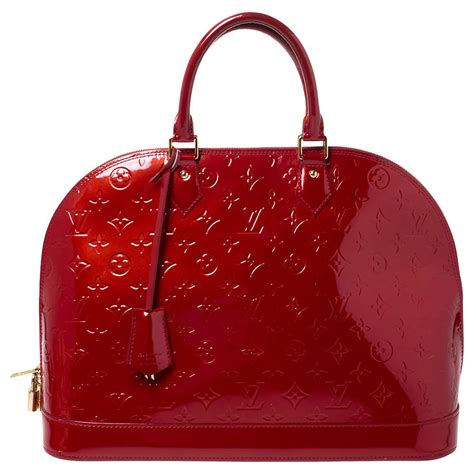 louis vuitton red leather pouch|louis vuitton pouch men's.